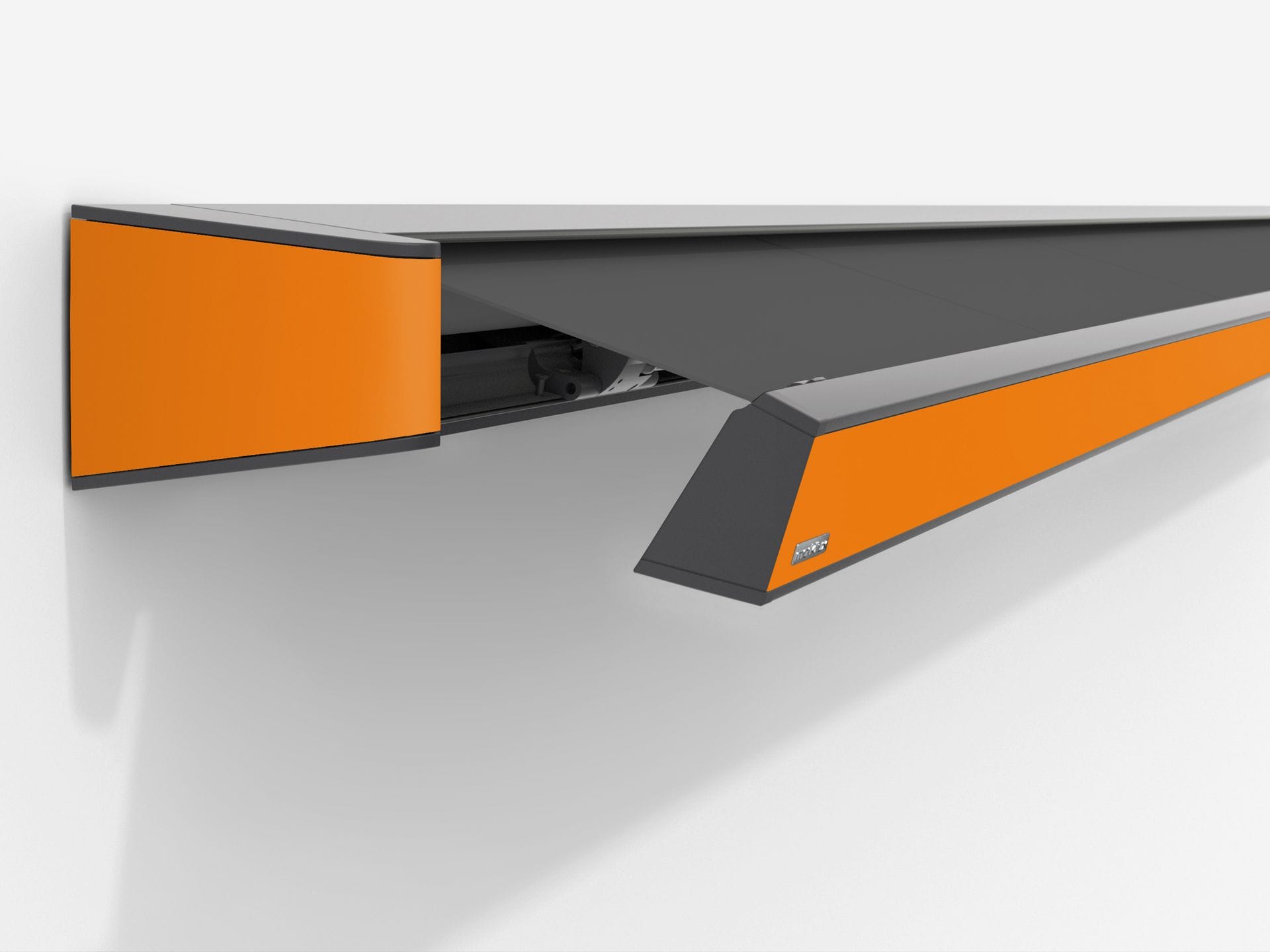 the-mx-4-with-an-anthracite-colored-cassette-and-a-screen-profile-in-the-color-deep-orange