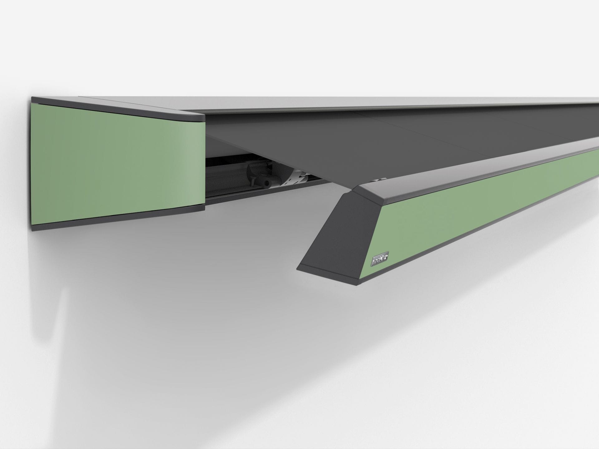 the-mx-4-with-an-anthracite-colored-cassette-and-a-screen-profile-in-the-color-pale-green